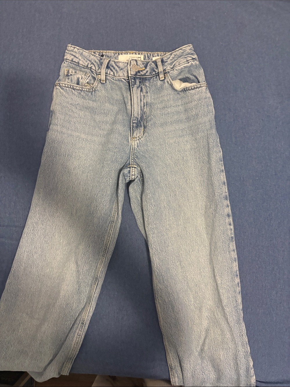 Dynamite Light Blue Straight Leg Jeans